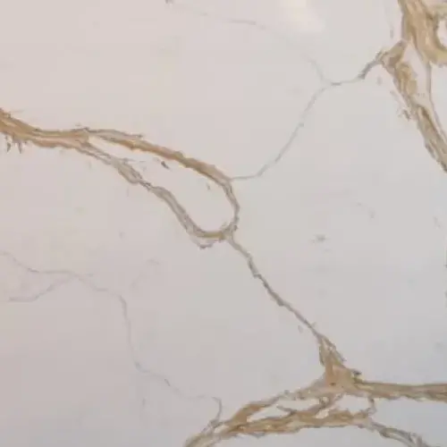 Aglomerat de cuarț Golden vines